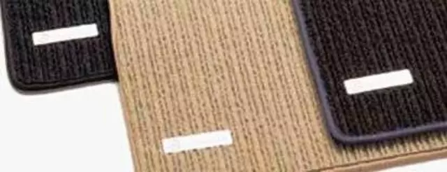 Floor Mats, Carpet, 1st & 2nd Row - Black