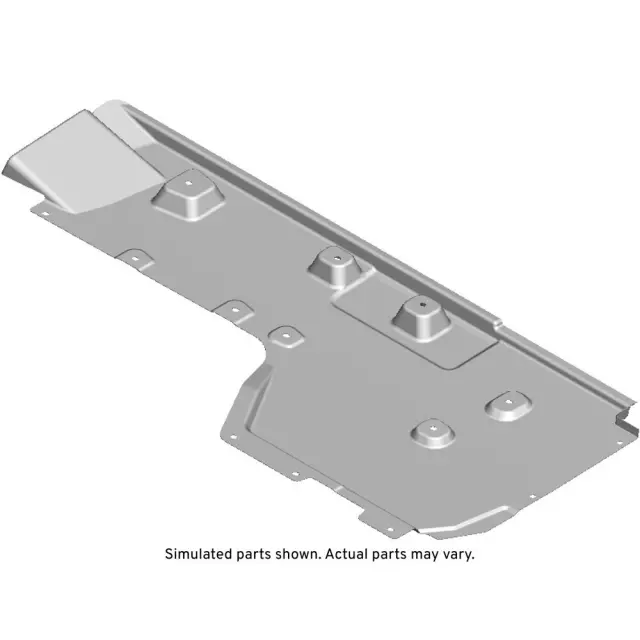 2013-2019 Cadillac - Passenger Side Underbody Front Air Deflector