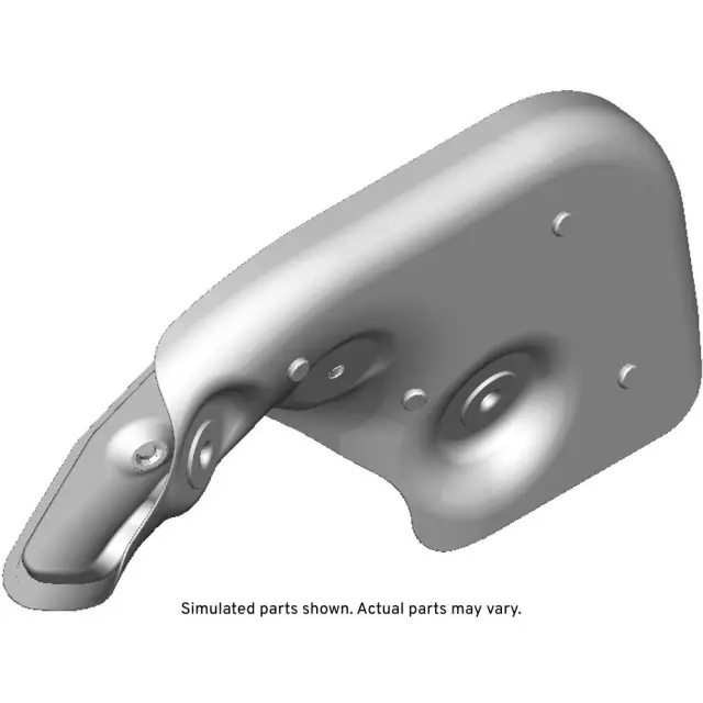 Driver Side Exhaust Manifold Inner Heat Shield