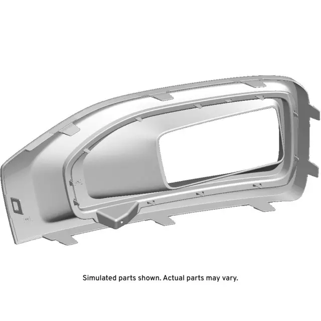 Nightrider Chrome Front Passenger Side Fog Lamp Bezel
