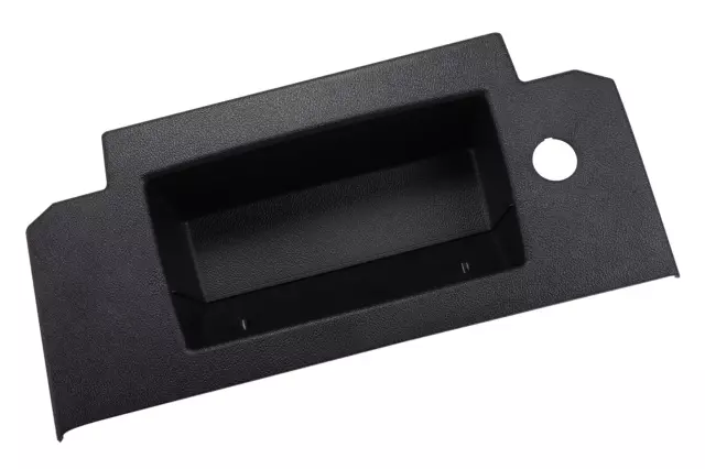 Jet Black Front Seat Center Armrest Hinge Finish Cover