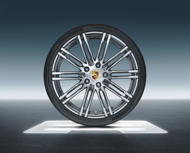 20-Inch 911 Turbo Summer Wheel-And-Tire Set