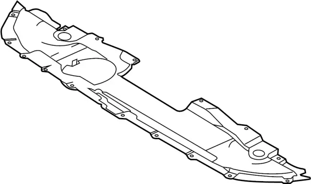 2013-2020 INFINITI Radiator Support Access Cover 625803JA0A | OEM