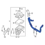 2020 Ford Engine Air Intake Hose