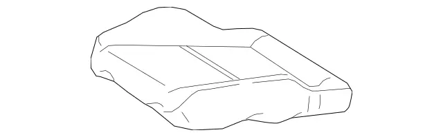 MercedesBenz Cover Driver Seat Cushion 21291003469D88