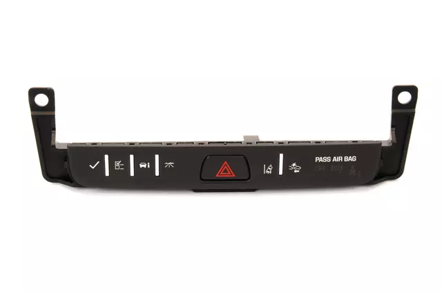 Black Hazard Warning Switch