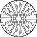 22-Inch Aluminum Alloy Wheels
