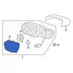 2020-2024 Ford - Mirror Glass