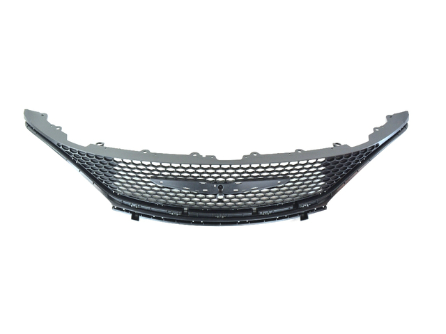 Front Upper Grille For 2017-2020 Chrysler Pacifica – Black Mesh, Direct Replacement #68243485AC