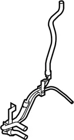 Power Steering Return Hose