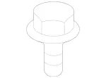 1956-2025 Mercedes-Benz - Hex Head Screw W Flange