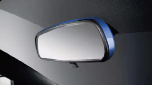 Rear View Mirror Cover, Blue