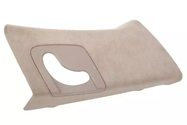 Medium Cashmere Driver Side Center Pillar Upper Trim Panel