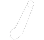 Secondary Air Injection Pump Hose