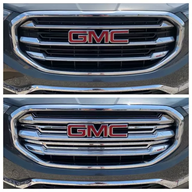 20182021 GMC Terrain Chrome Patented Grille Overlay for GMC Terrain