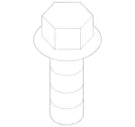 Bolt And Washer Assembly