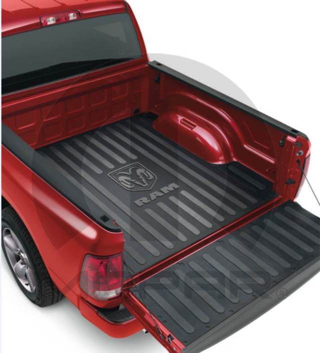 Bed Mat 6.4 Bed W/ Ram Logo Mopar (82212996AB) Mopar America