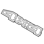 2019 2020 Ford Ranger - Decal