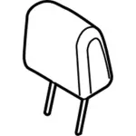 Headrest, Outer