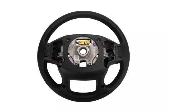 Black Steering Wheel