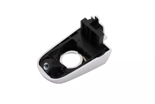 Bright Chrome Front Side Door Lock Cylinder Cap