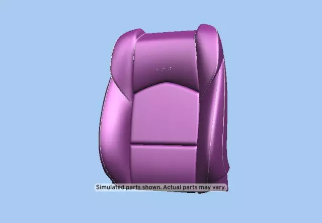 Saffron Front Driver Side Seat Back Cover