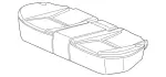 Padding, Rear Seat Cushion