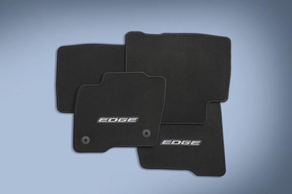 Beige Nylon Floor Mat Set For 2007-2013 Ford Edge – 4-Piece OEM Style Carpet Mats