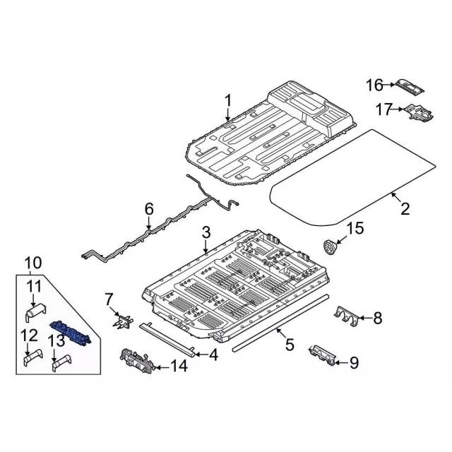 Genuine Ford Junction Block NK4Z-10C666-E
