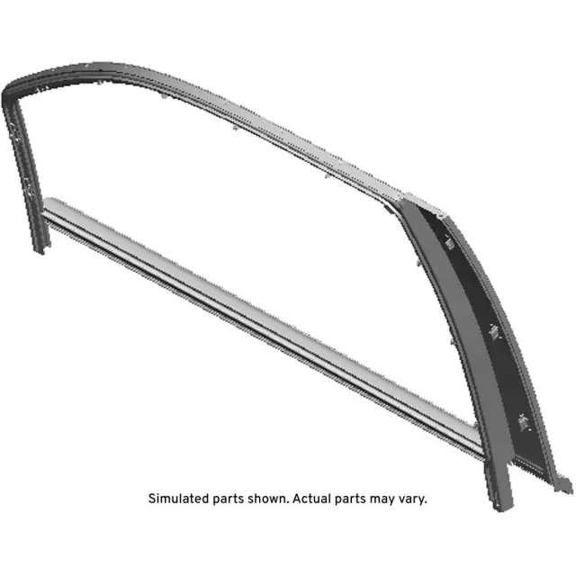 Passenger Side Front Door Window Molding