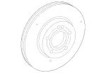 Brake Disk, Vented