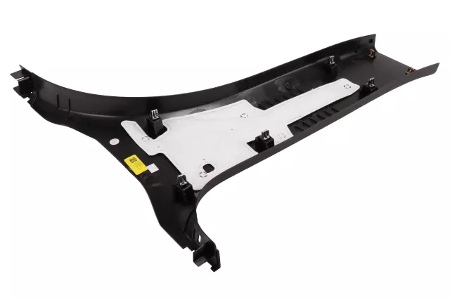 Jet Black Driver Side Center Pillar Lower Trim Panel