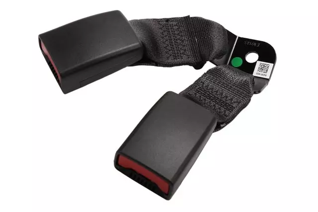 Black Rear Driver Side Seat Belt Buckle