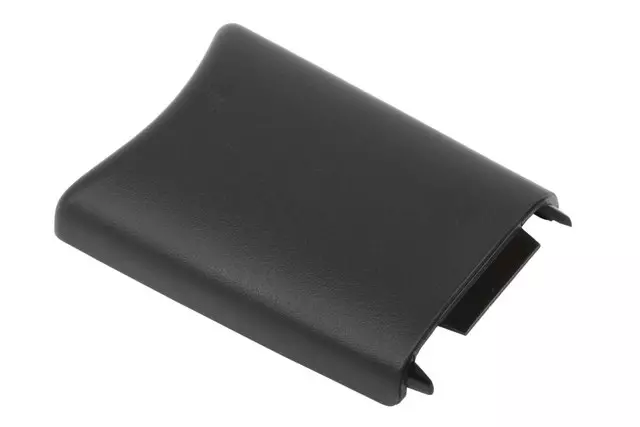 Jet Black Front Seat Belt Anchor Plate Cover (at Pre-Tensioner)