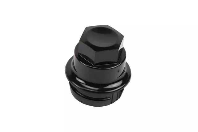 Genuine GM Lug Nut With Cap – Polished Silver – For 2005-2019 Chevy Corvette – OEM 19158920