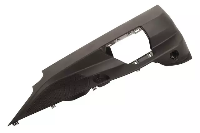 Black Driver Side Quarter Lower Rear Trim Panel