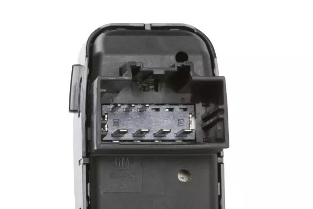 Jet Black Rear Side Door Window Switch