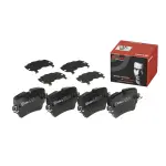 Brembo low-met brake pad and UV coated PVT  brake disc kit