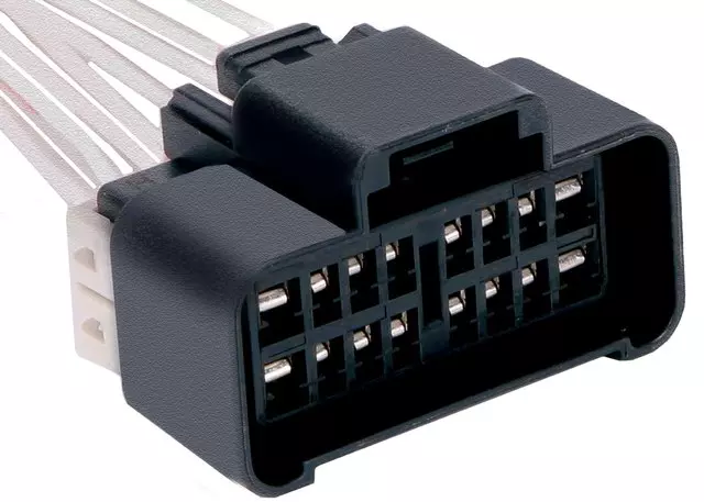 16-Way Female Black Multi-Purpose Pigtail