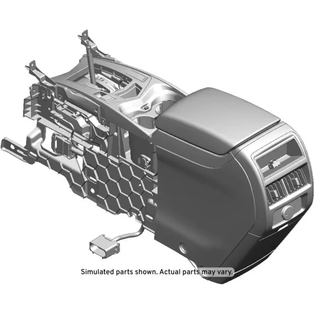 Shale Front Floor Console