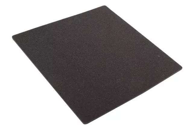 Black Front Floor Console Compartment Liner