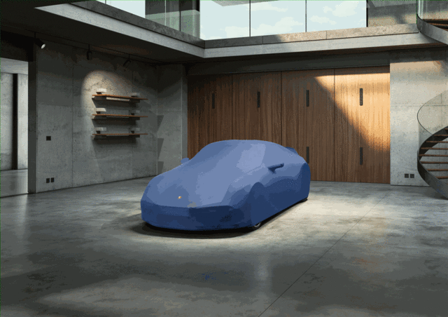 2023 Porsche Cayenne - Outdoor Car Cover Plus - Blue
