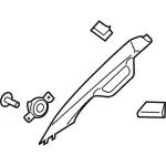 Windshield Pillar Trim