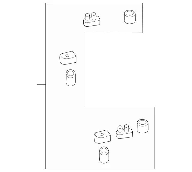 Parts Kit, Slide Rail