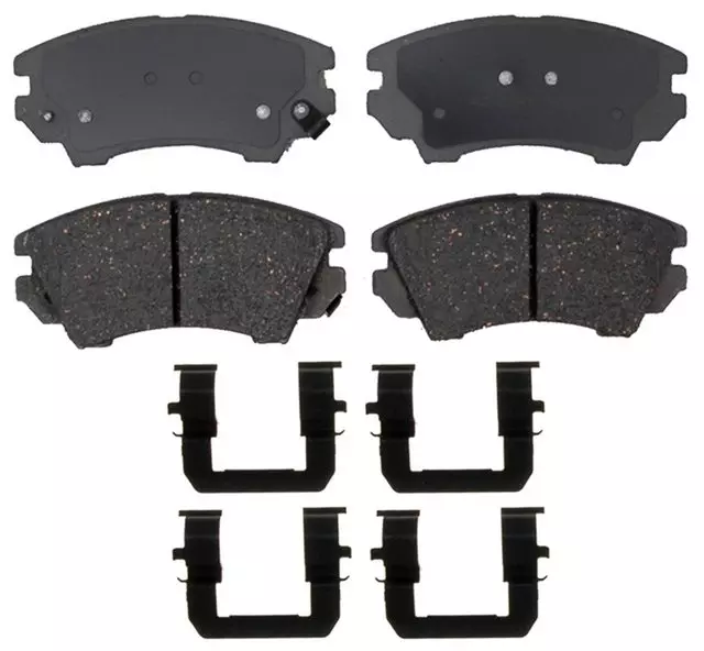 Genuine OEM GM Part - Ceramic Front Disc Brake Pad Set with 