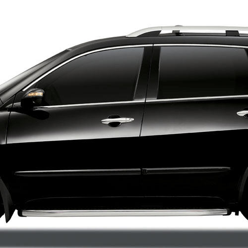 8P05STX2F1 - Exterior: Body Side Molding - Polished Metal Metallic for Acura: MDX Image