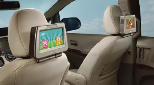 2011-2015 Toyota - Cover, Sear Top Dock, Rear Seat Entertainment