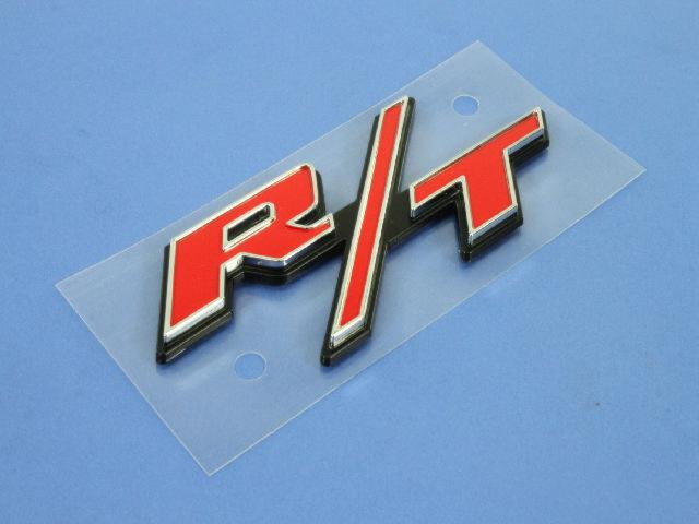 2006-2014 Mopar Challenger Charger R/t Rt Emblem Fender Spoiler Red ...