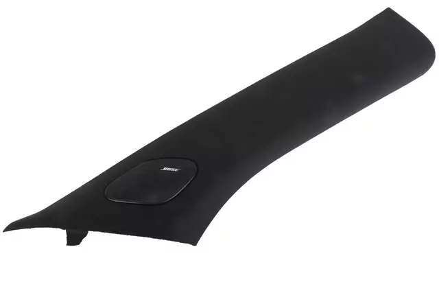 Jet Black Passenger Side Windshield Garnish Molding