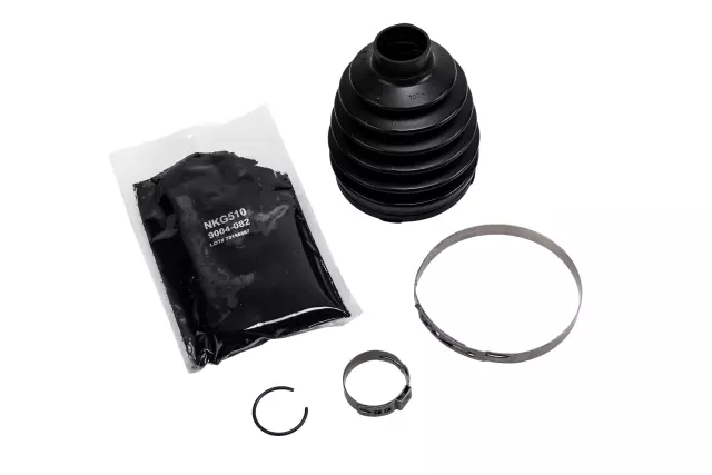 Front Wheel Half-Shaft Constant Velocity (CV) Boot Kit with Clamps and Ring
